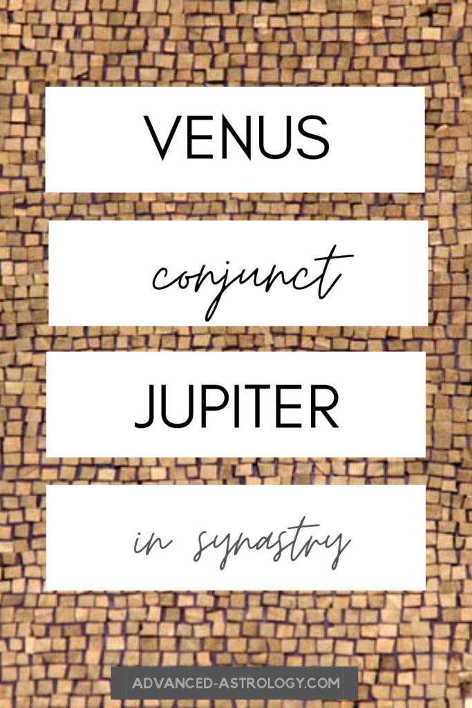 venus conjunct jupiter synastry