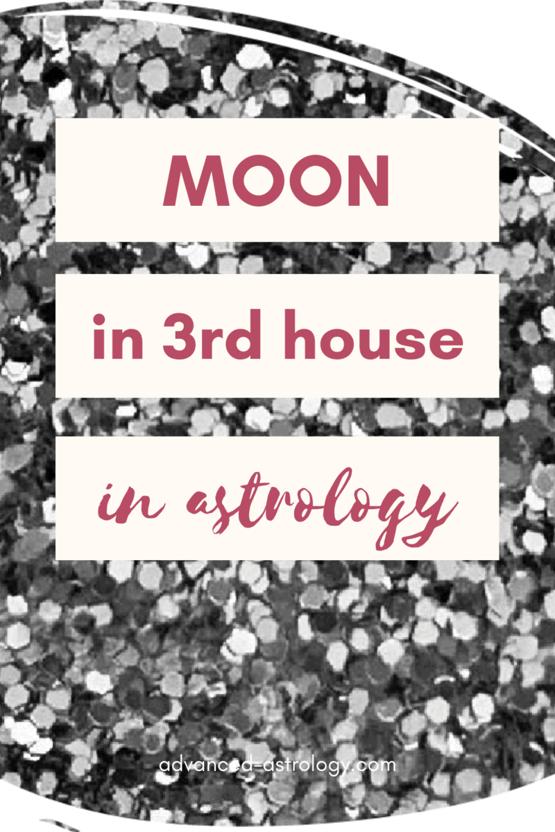 Natal Moon in the Third House - Astrology