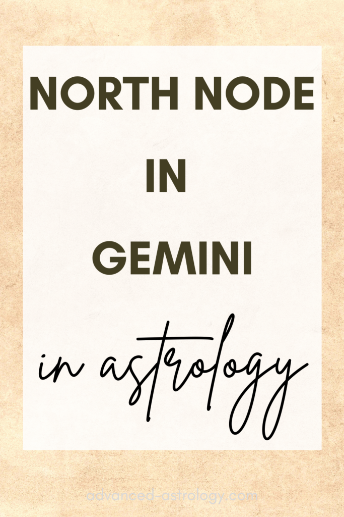 north node in Gemini