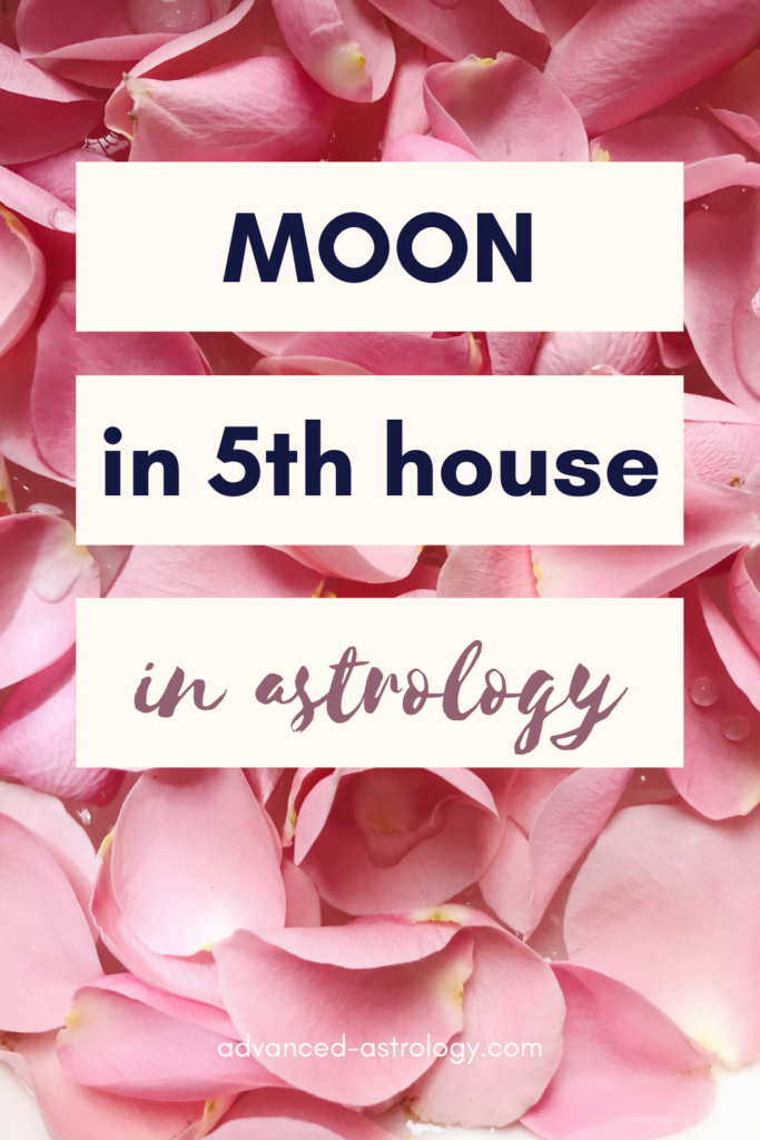 moon in 5th house