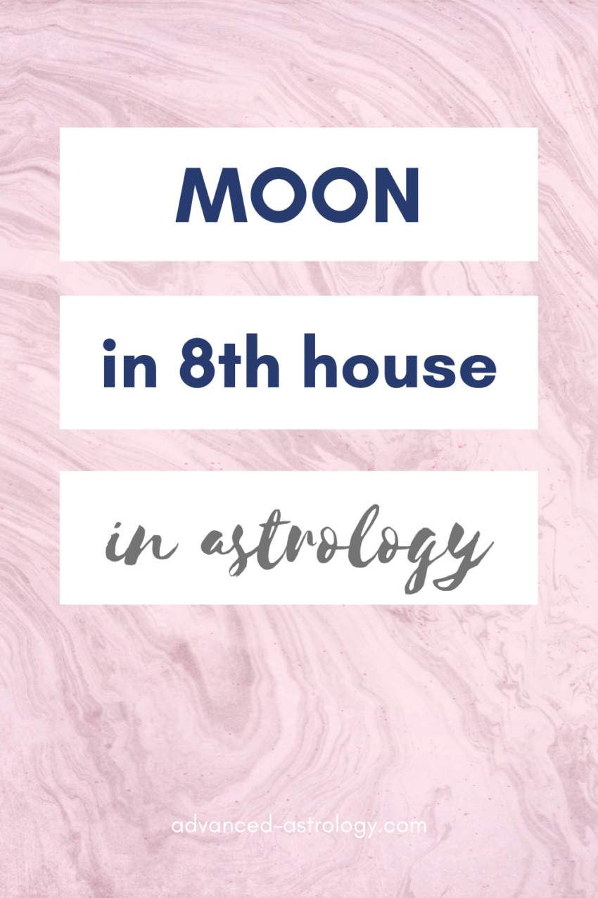 Meaning of a Natal Moon in the Eighth House - Astrology