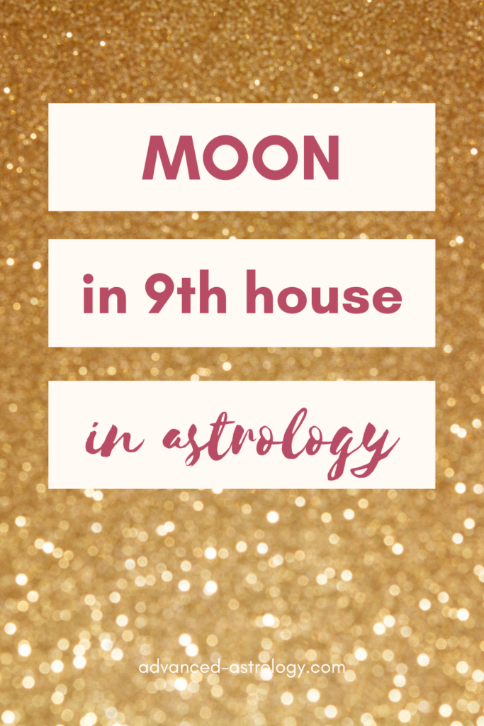 moon in 9th house