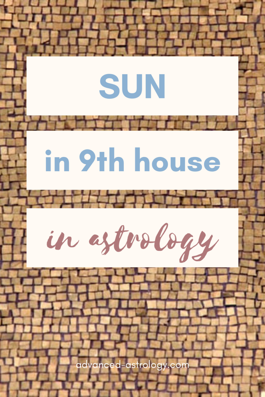 capricorn sun in 9th house sidereal astrology