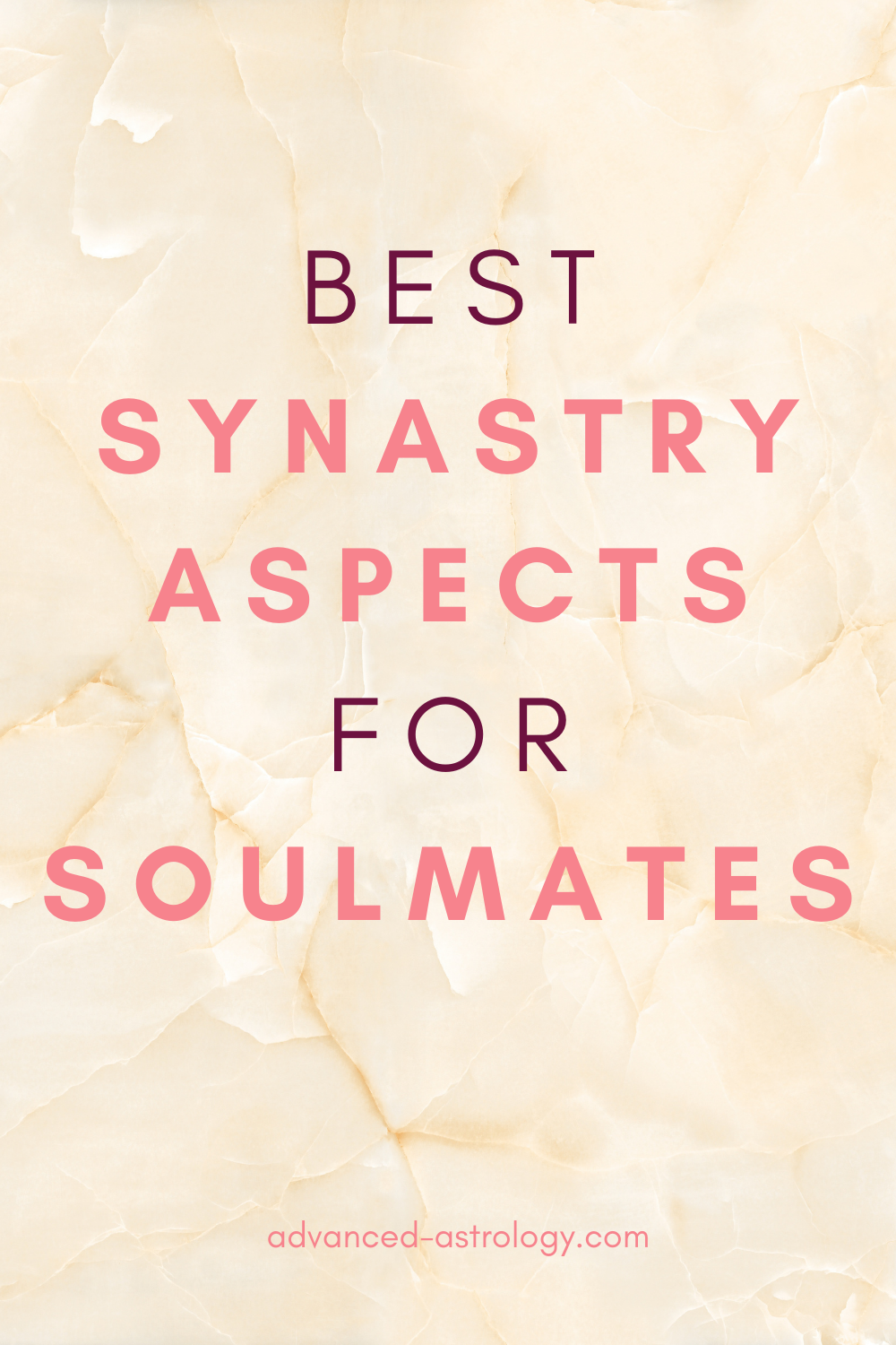 arm steen Zwembad Synastry Aspects for Soulmates in Astrology