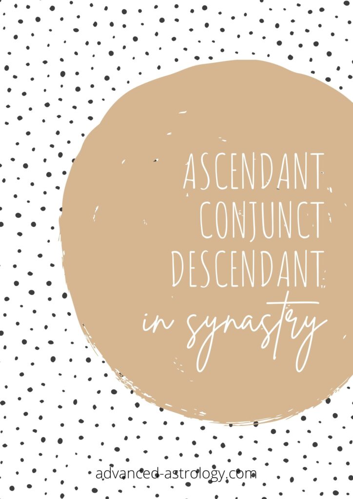 ascendant conjunct descendant