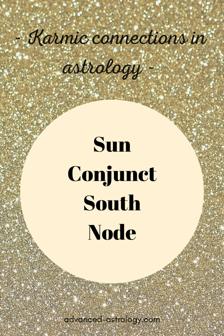 Sun Conjunct South Node Synastry and Natal - Astrology