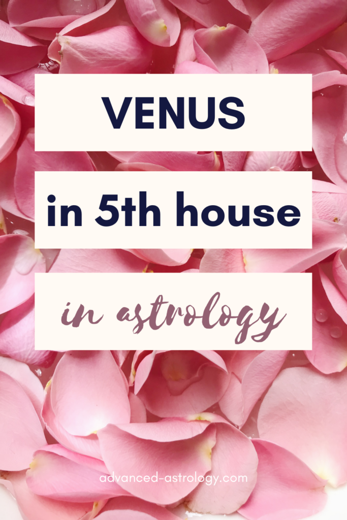venus in the 5th house vedic astrology