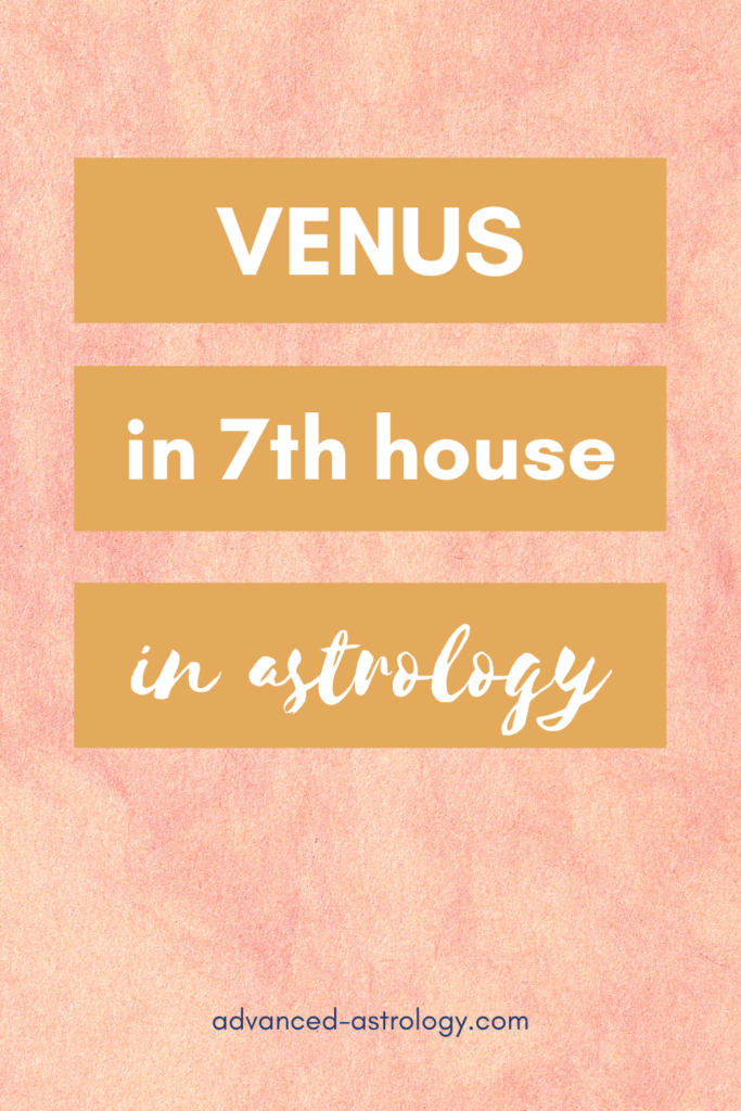 vedic astrology venus in 7th house mean