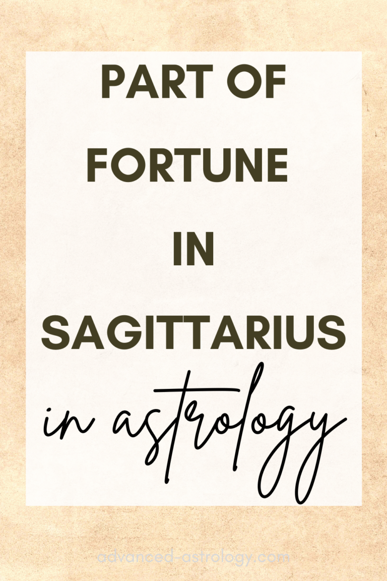 what does fortune mean in astrology