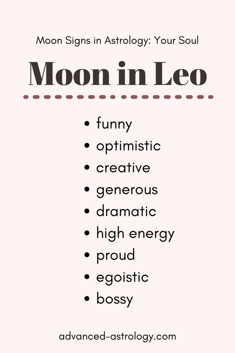 Moon in Leo Ultimate Guide: Your Soul Traits in Astrology