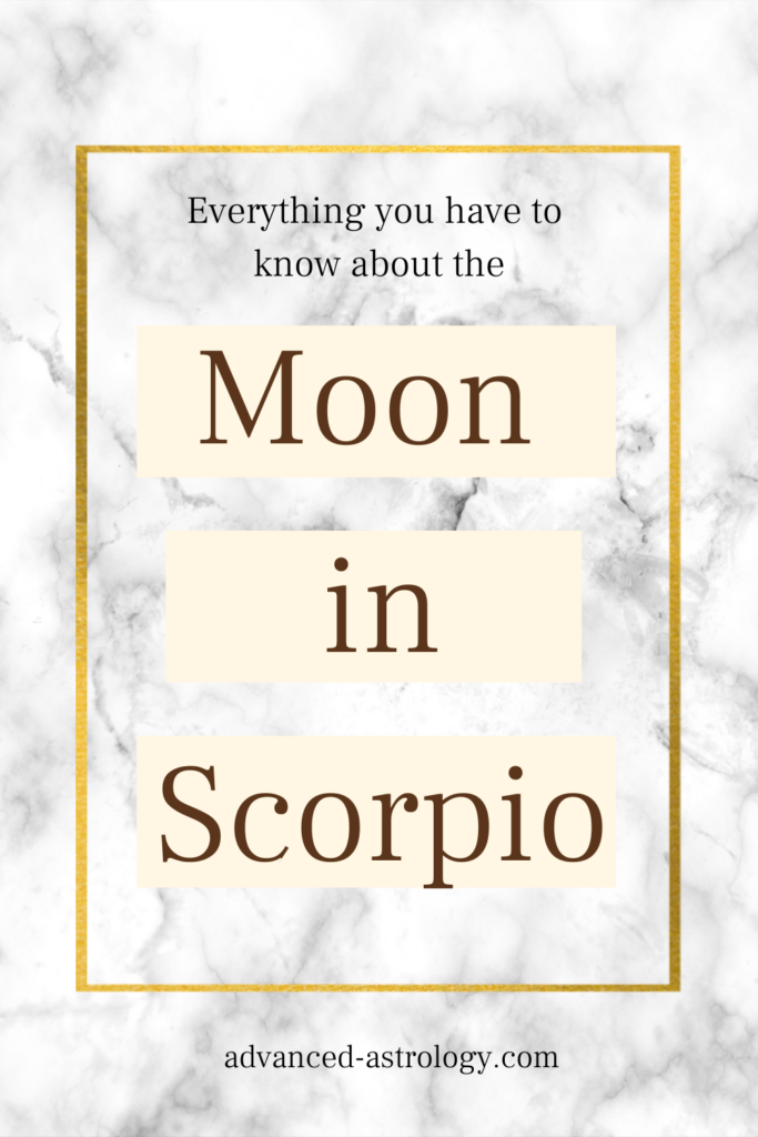 moon in scorpio