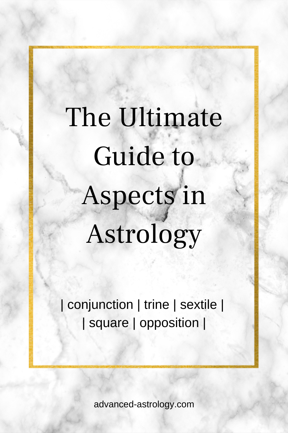 what is the sextile aspect in astrology