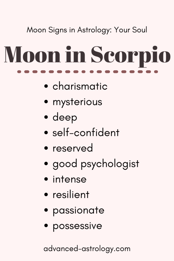 moon in scorpio