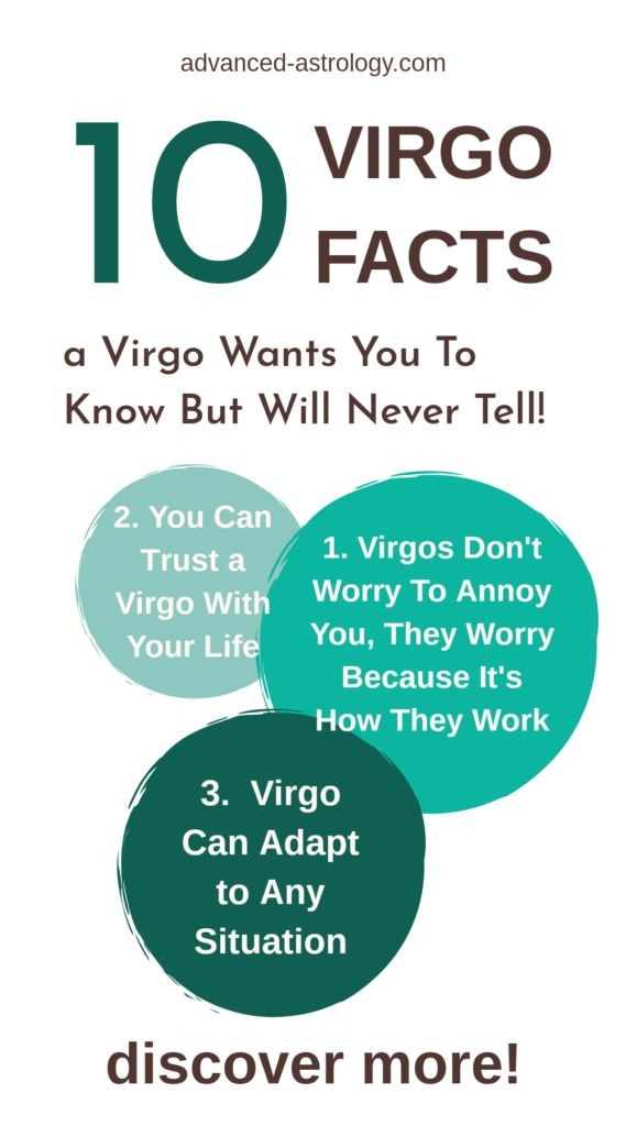 Virgos things about 16 Fascinating