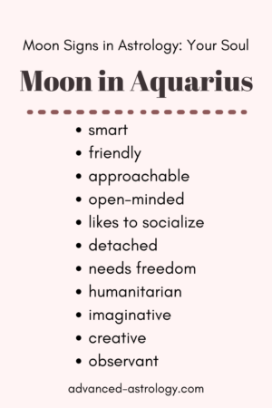 Moon in Aquarius Personality: The Ultimate Astrology Guide