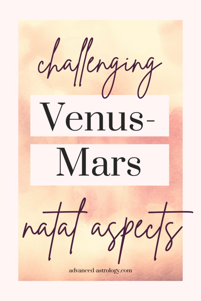 Mars Conjunct, Square, Opposite Venus How to Deal With It Astrology