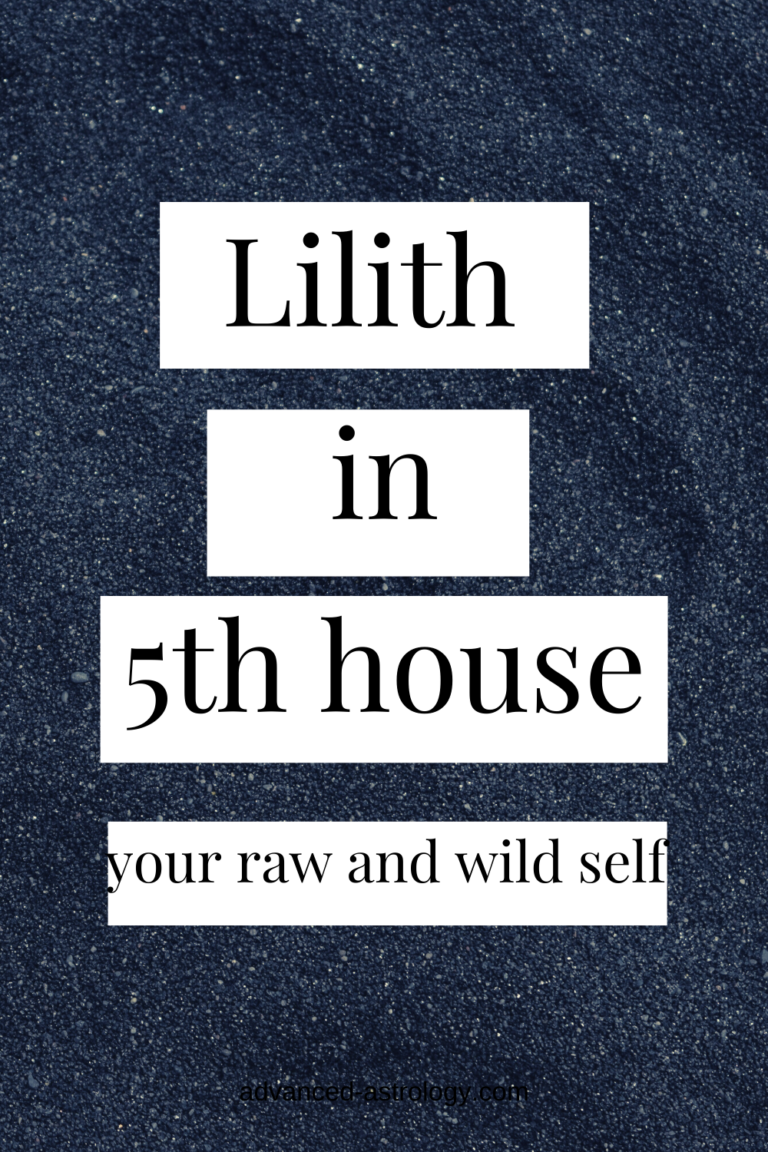 Lilith in 5th House Natal Meaning in Astrology