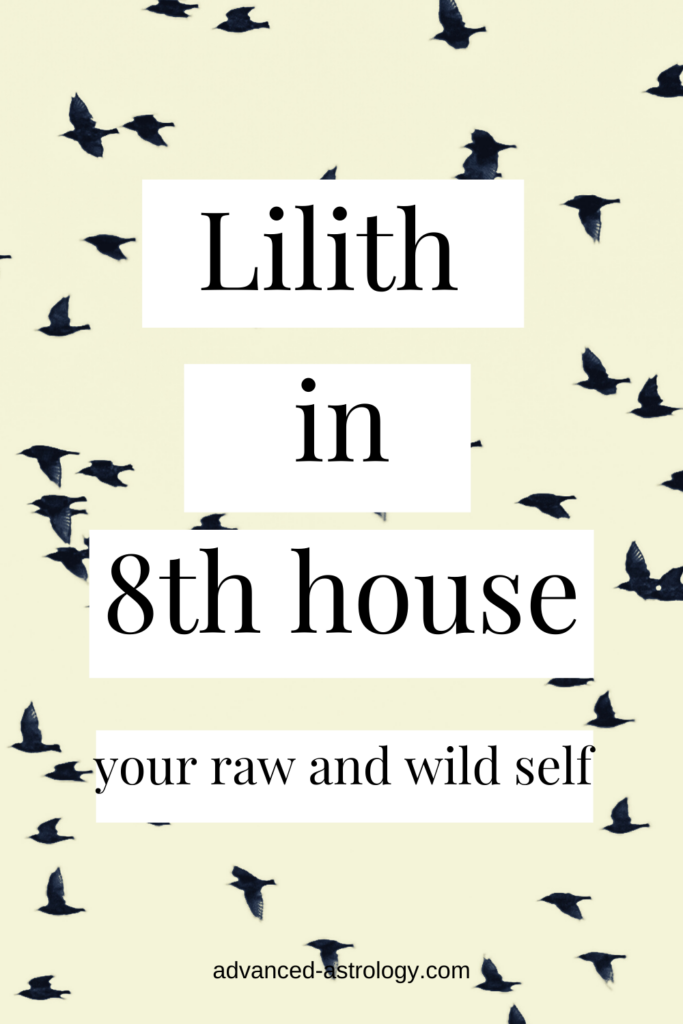 lilith in 8th house