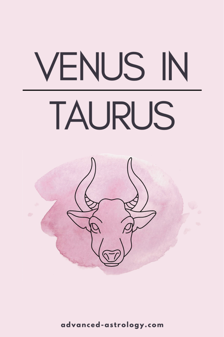 Venus in Taurus Natal Meaning Astrology