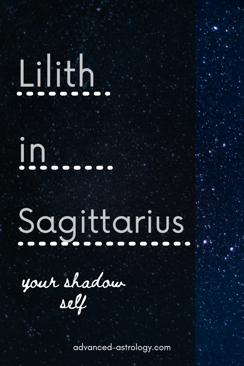 what does your lilith sign mean in astrology