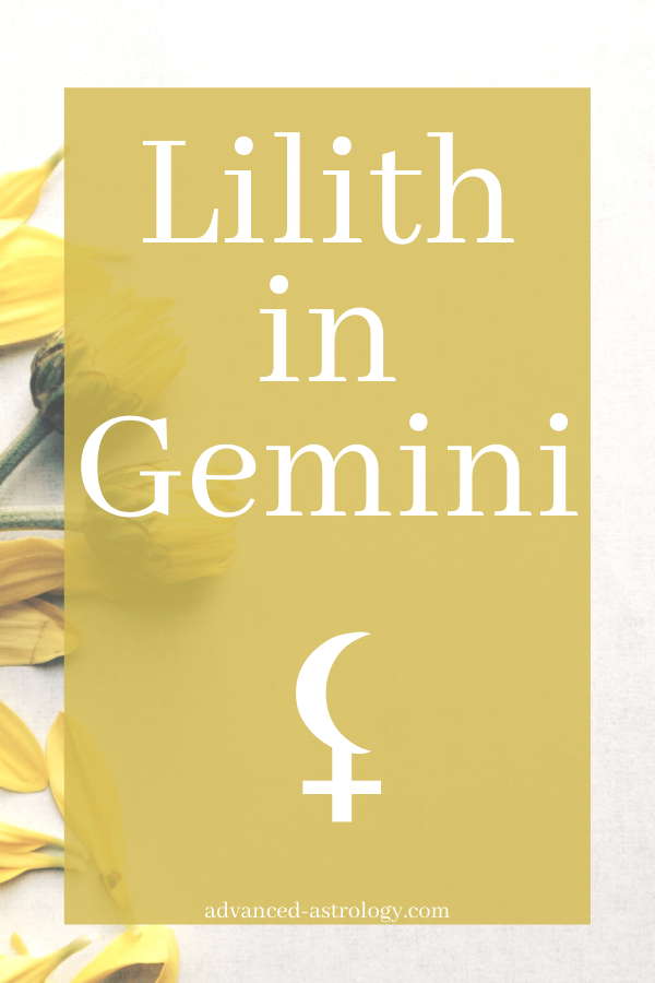 lilith in Gemini
