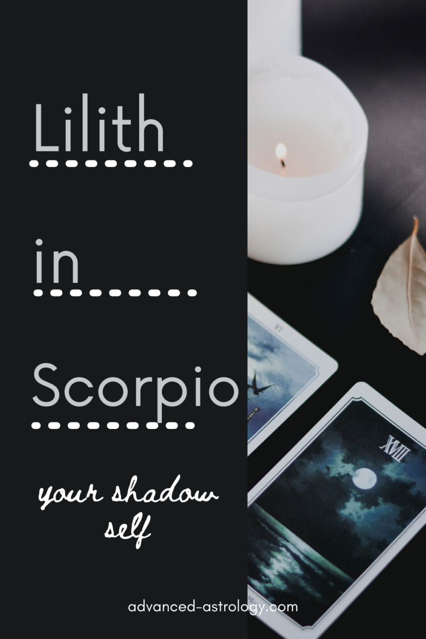 scorpio lilith astrology