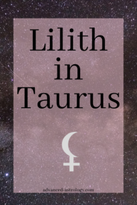 truth in aspect astrology lilith
