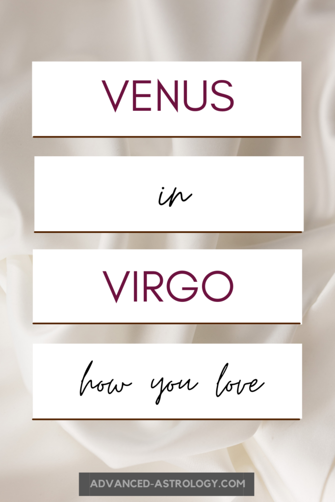 venus in virgo