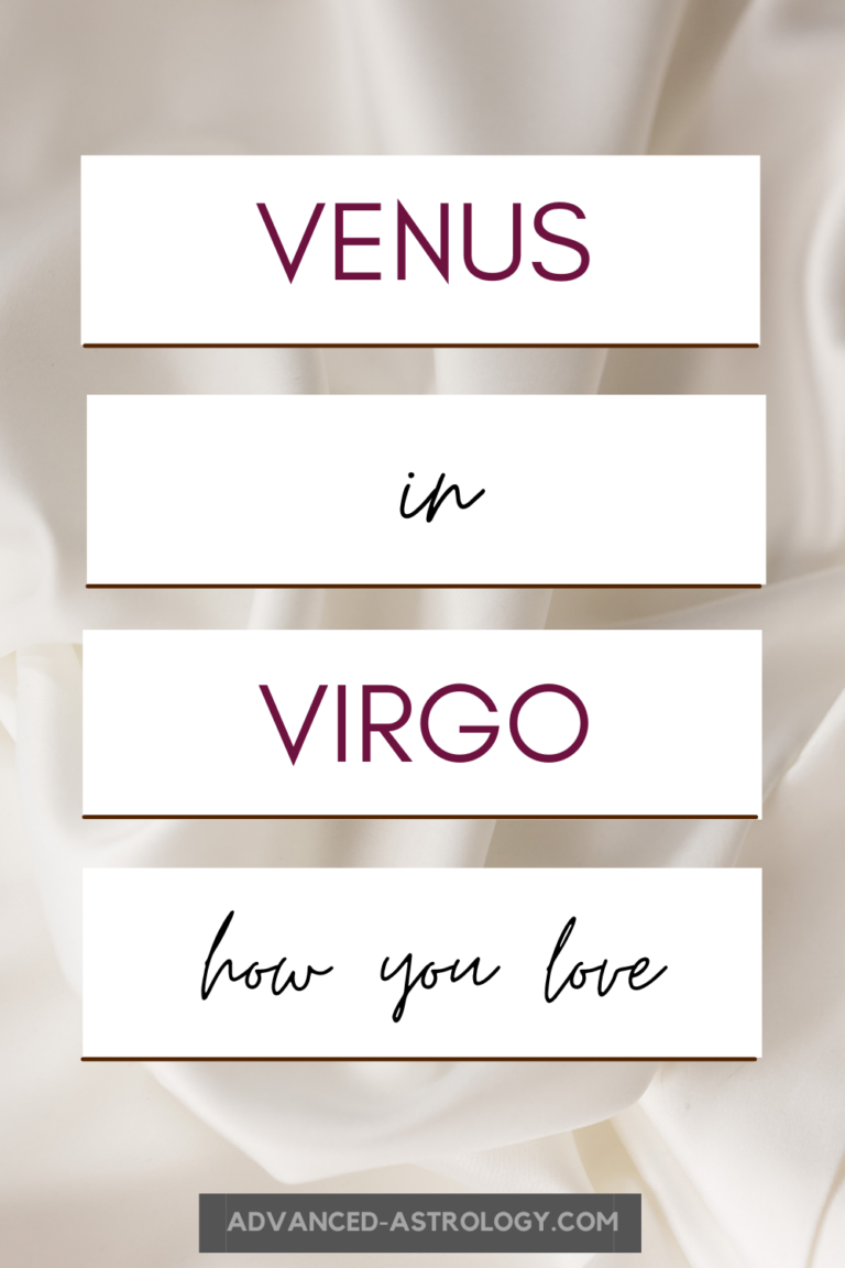 cafe astrology venus in virgo