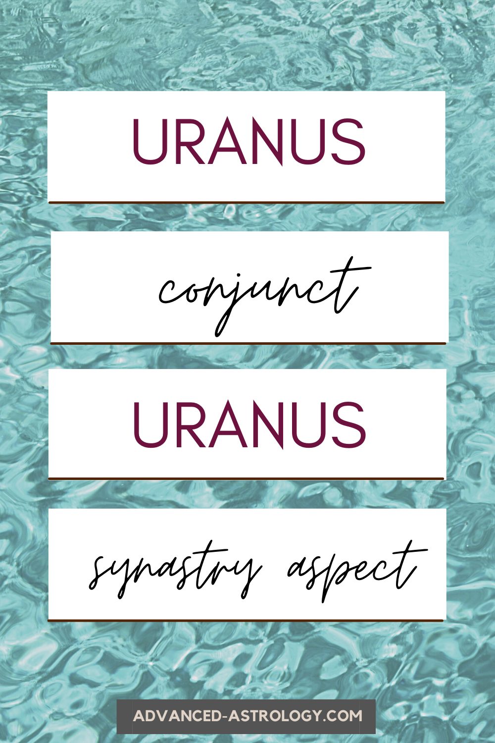 Uranus Conjunct Uranus Synastry Aspect in Astrology Astrology