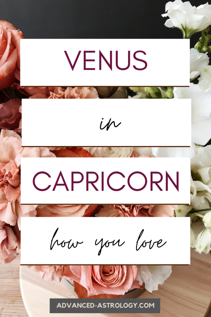 Venus in capricorn