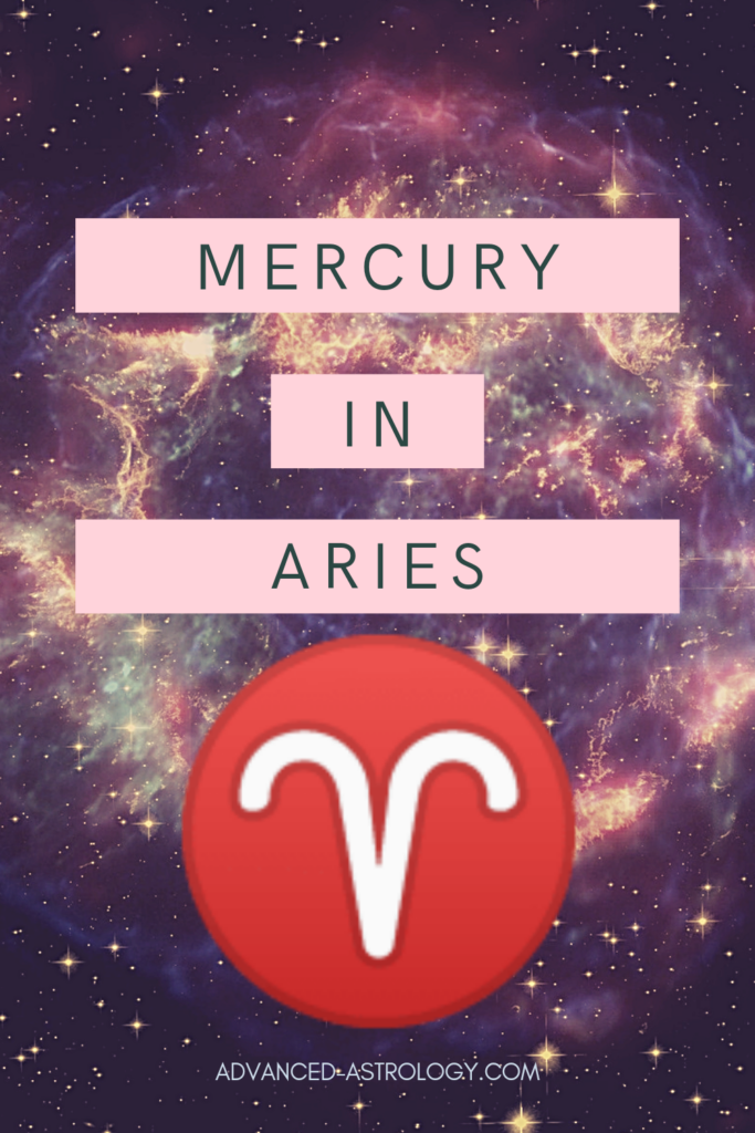 Mercury in Aries