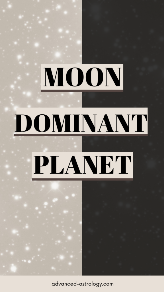 moon dominant planet