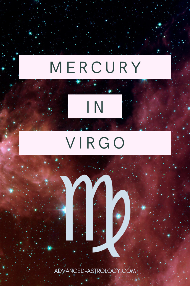 Mercury in Virgo Meaning in the Natal Chart Astrology