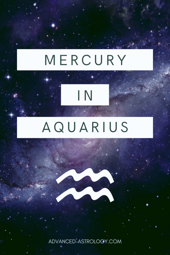 Mercury in Aquarius