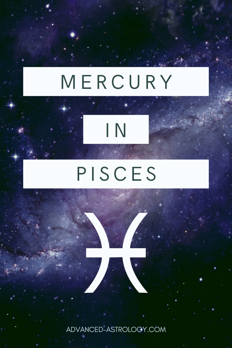 Mercury in Pisces Natal Astrology