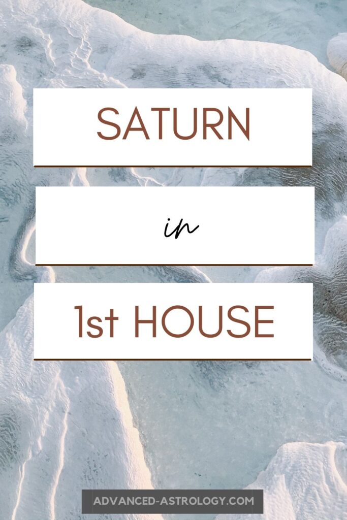 Saturn in first house