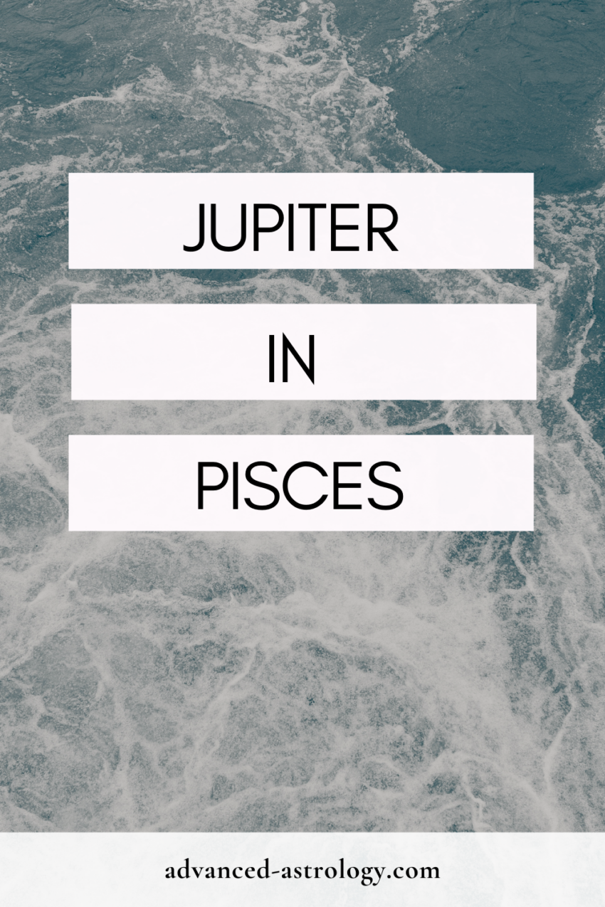 Jupiter in Pisces Natal Astrology