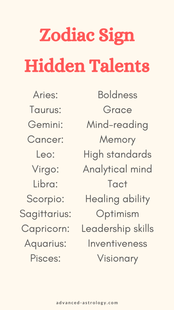 zodiac sign superpowers
