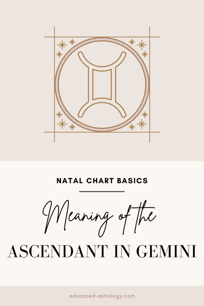 ascendant in gemini meaning