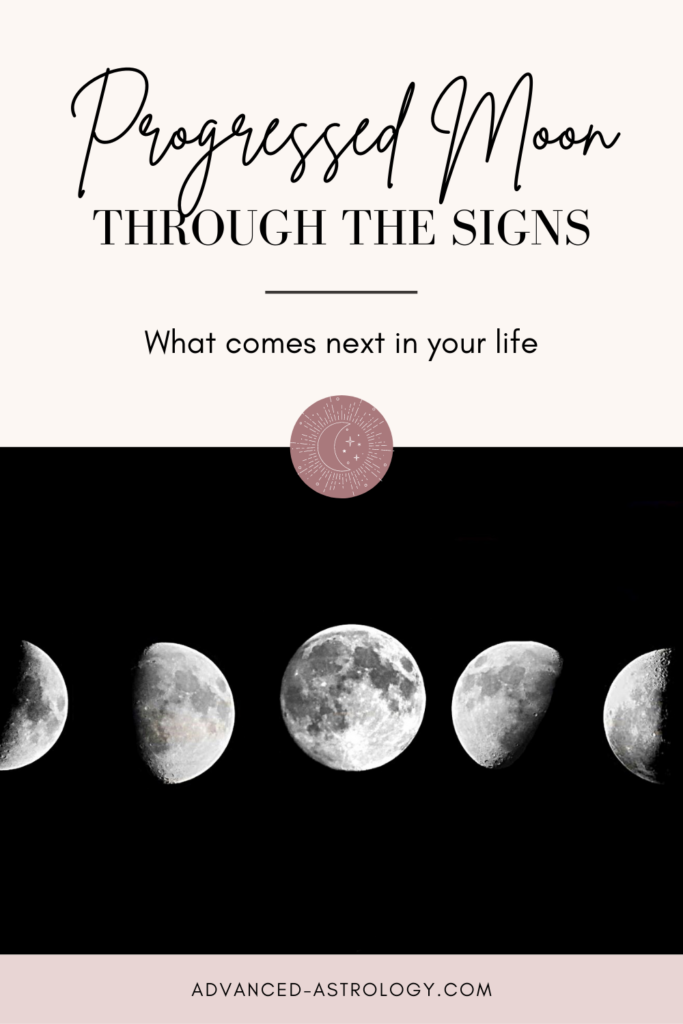 progressed moon in signs