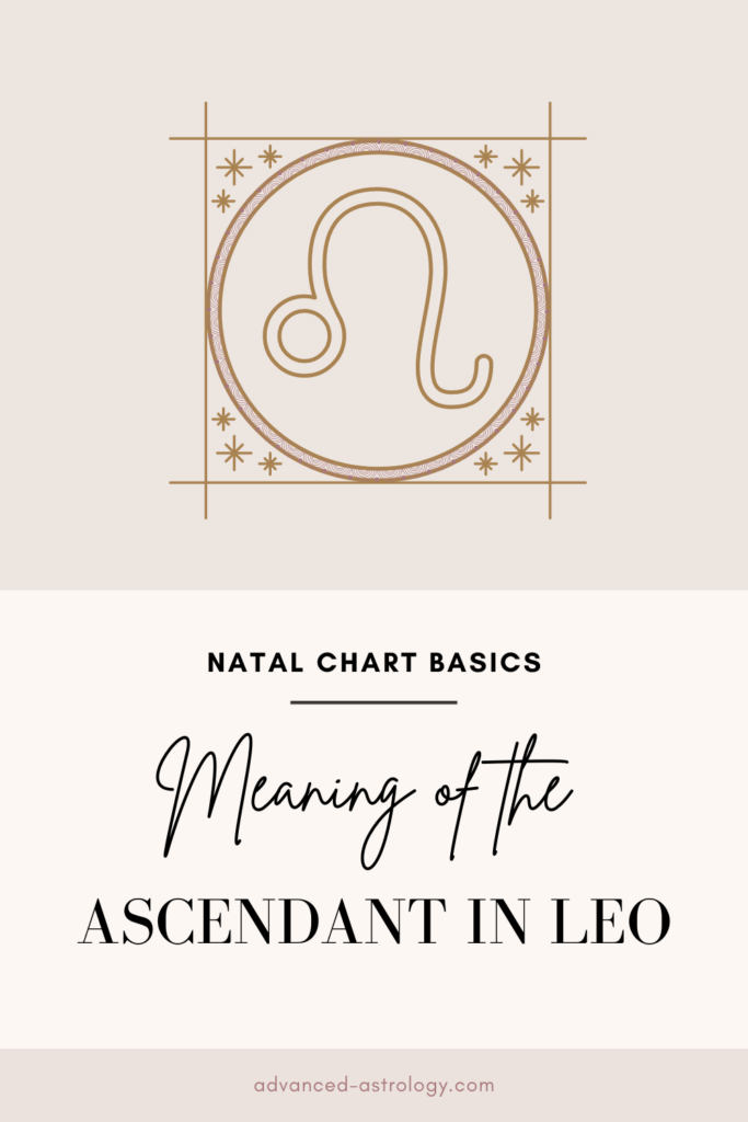 ascendant in leo