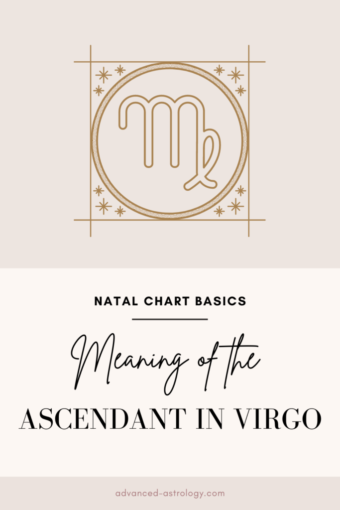 ascendant in virgo
