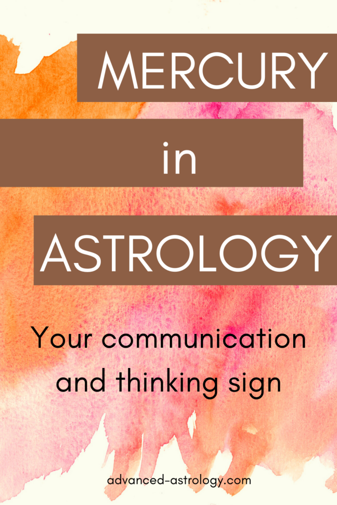 Mercury in astrology meaning