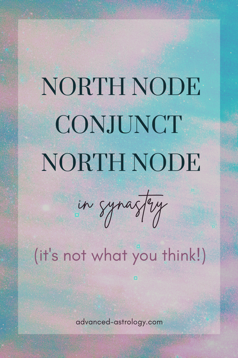 En cantidad Tierra fricción North Node Conjunct North Node Synastry - Astrology