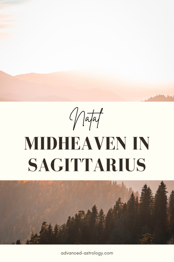 Midheaven in Sagittarius