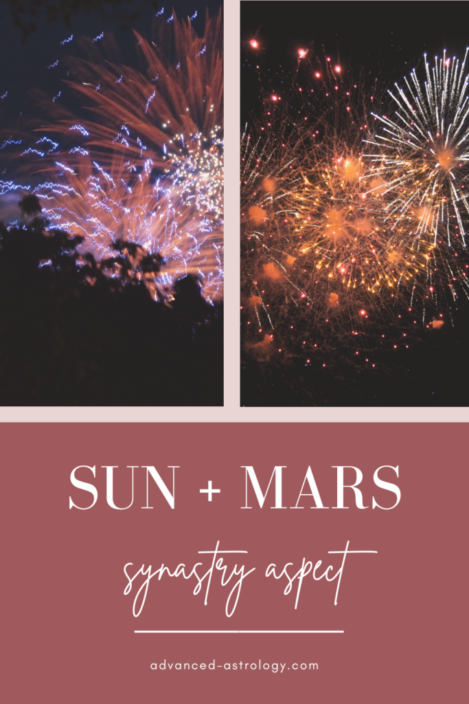 Sun conjunct Mars synastry