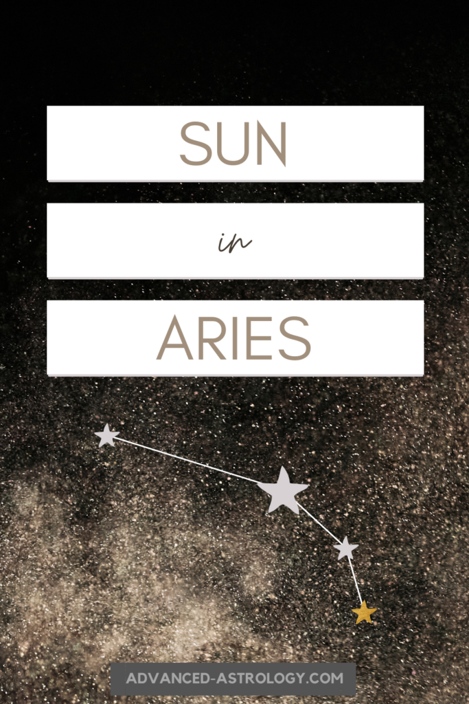 Sun in Aries Astrology