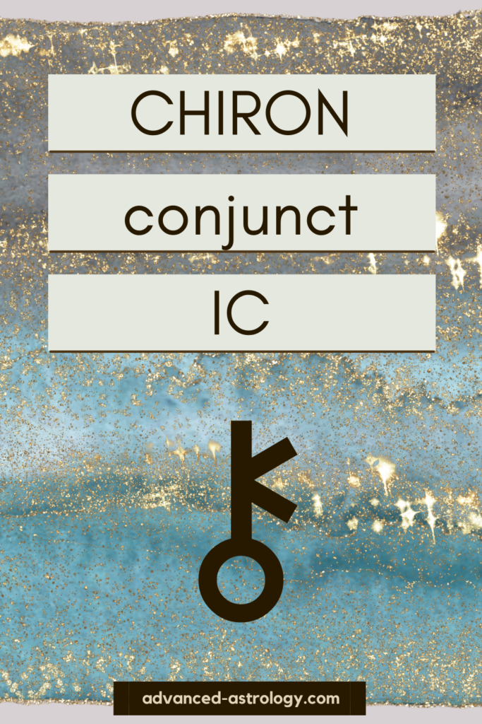 Chiron conjunct IC