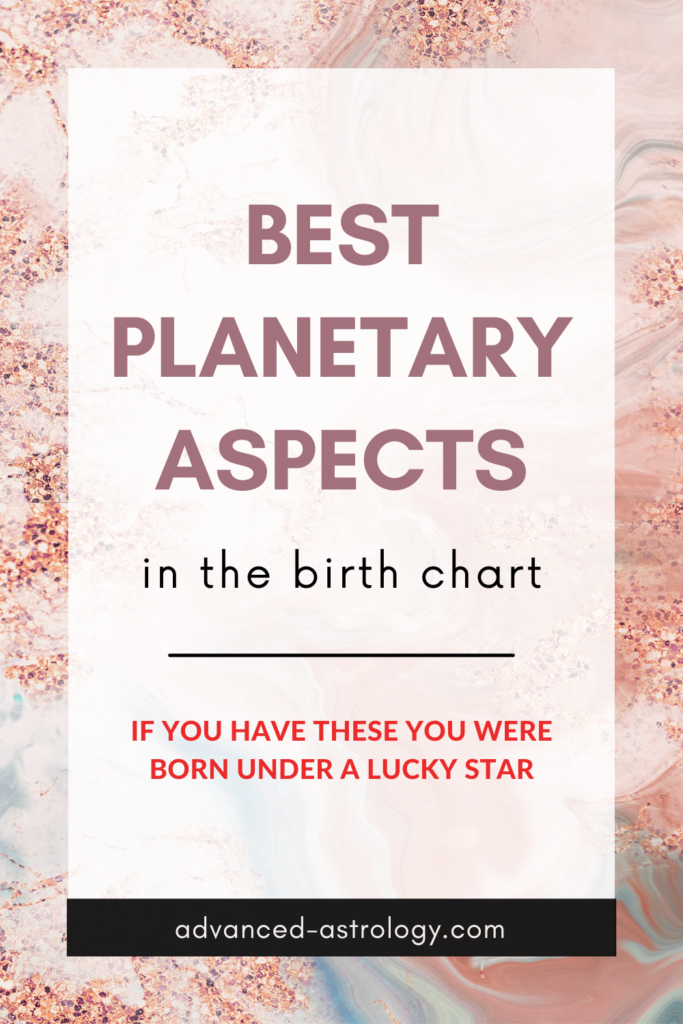 best aspects in astrology